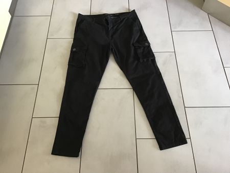 Schwarze Hose Piaza Italia Man
