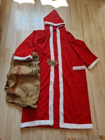 Nikolauskostüm/Samichlaus-Kostüm mit Zubehör