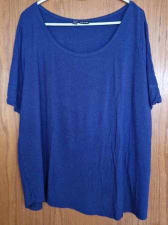 Damen Shirt, Bodyflirt, Gr. 48/50, blau