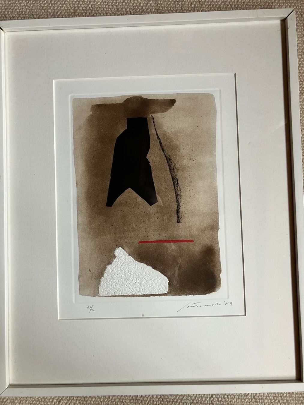 Grafica & Litografie: Giuseppe Santomaso – Usato da Männedorf venduto da Amleto3 5