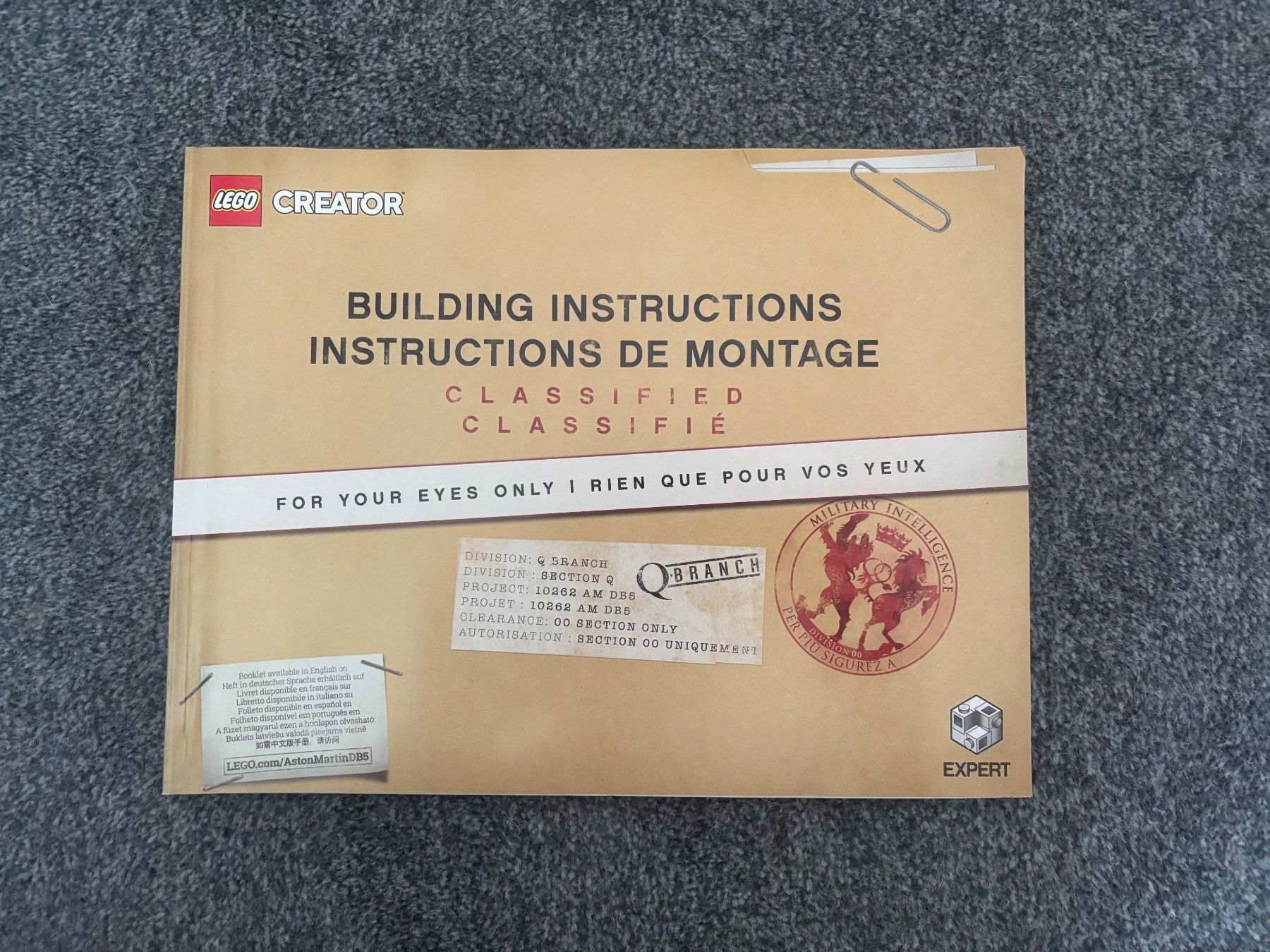 Lego Baukästen: James Bond Aston Martin DB5 10262 – Gebraucht aus Bazenheid von MarHun9602 4