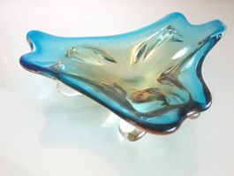 Bowl Vide Poche Murano Glas Böhmen Vintage Schale Toso ?