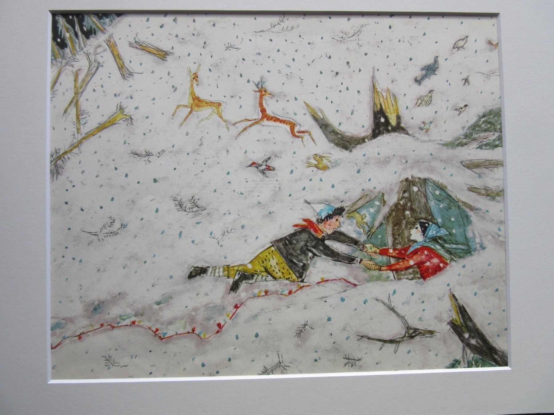 Foto & Immagini: ALOIS CARIGIET MIT  RAHMEN – Usato da Gersau venduto da grafik-kunst 2