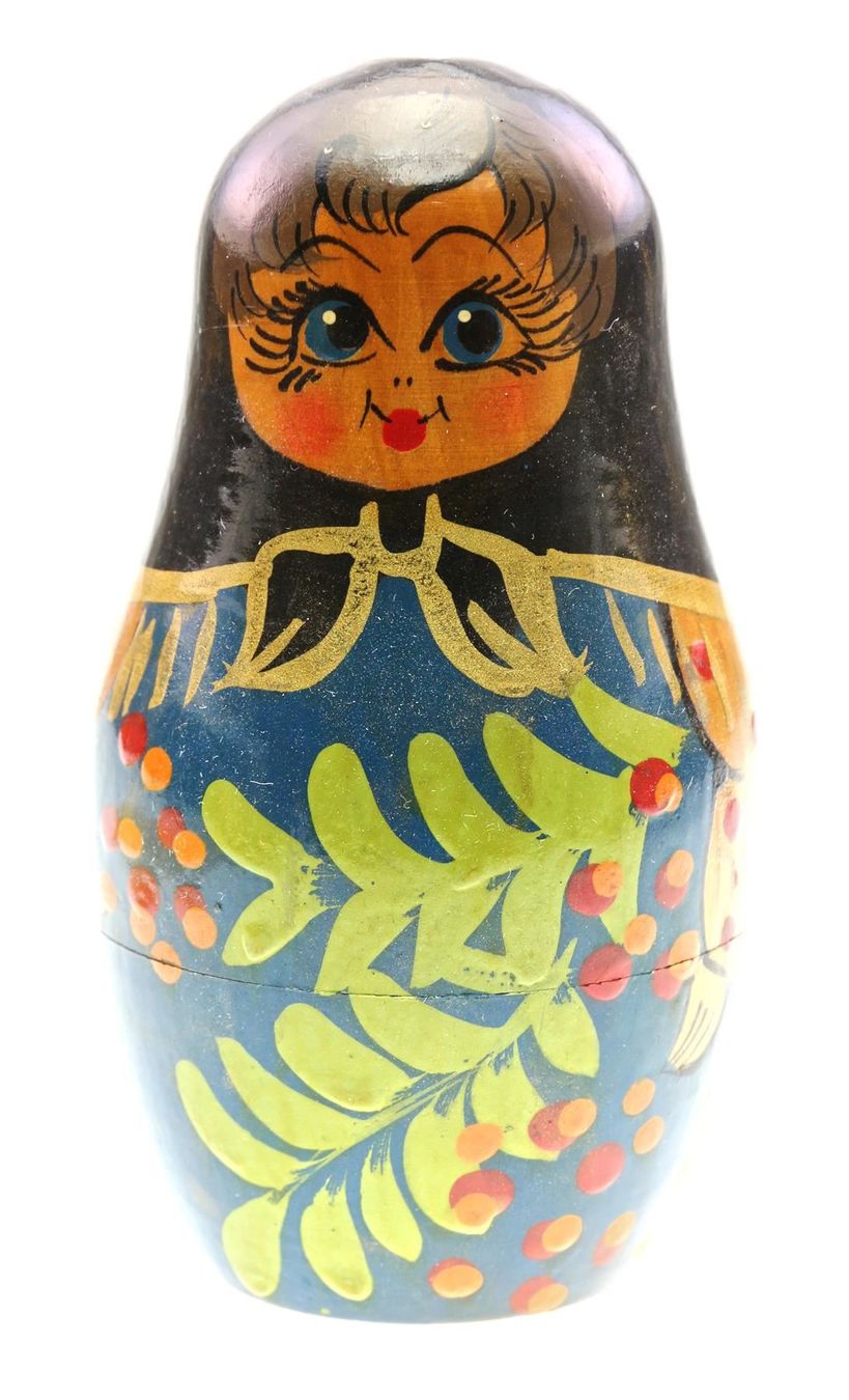 Statuette: 7 teilige Matrjoschka - Matroschka - Babuschka (0196) – Usato da Schmitten FR venduto da fliessigs_Biendli 3