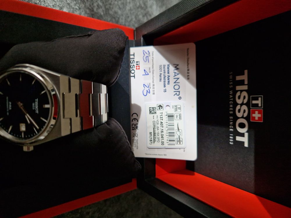 Tissot PRX Powermatic 80 Blau 40mm Acheter sur Ricardo