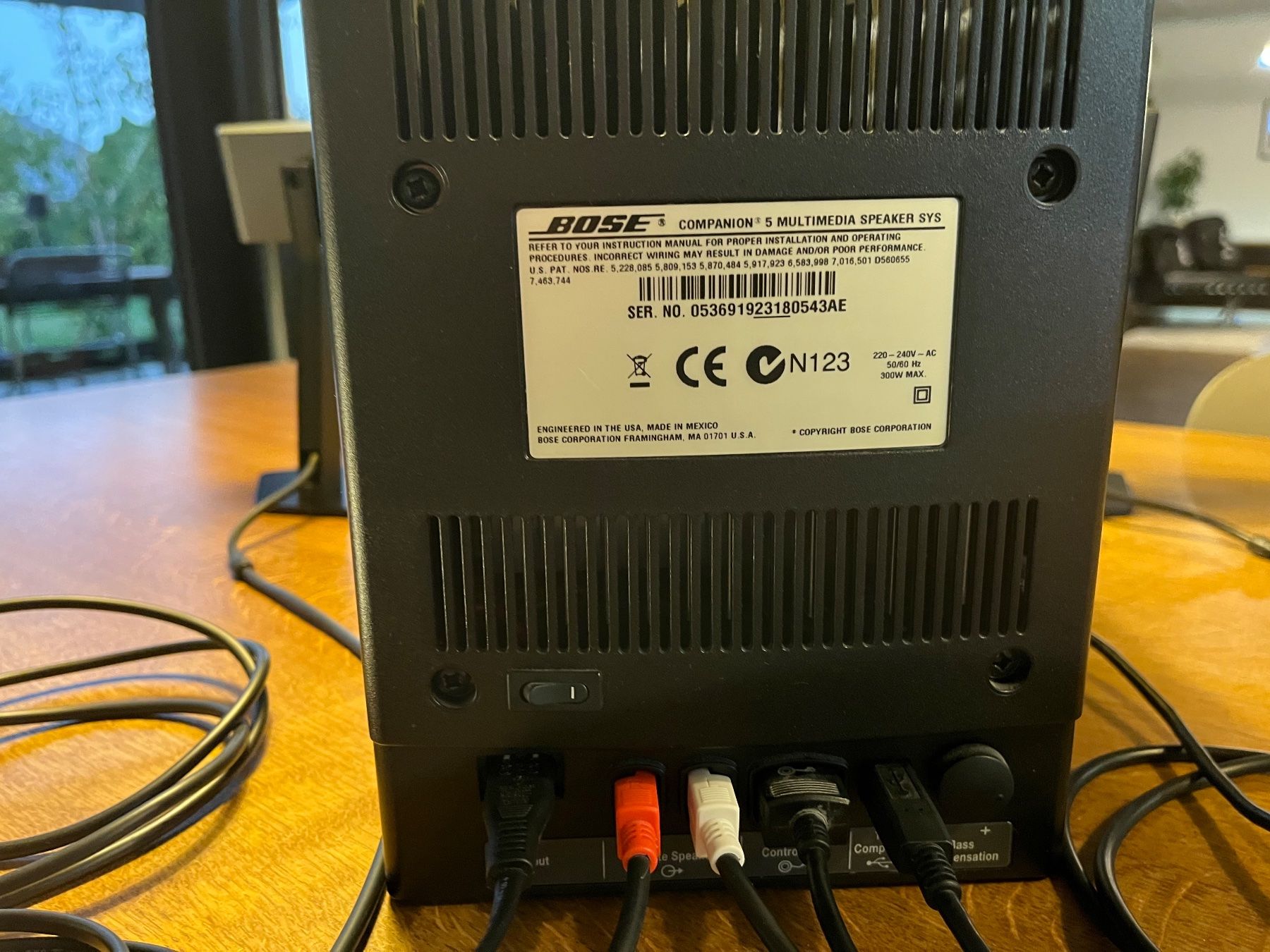 Bose Haut-parleurs: BOSE Companion 5 Multimedia Speaker System – D'occasion à Hombrechtikon par rpajarol 4