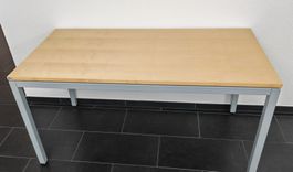 Lista Office Tisch - 140 cm x 70 cm - Ahorn hell