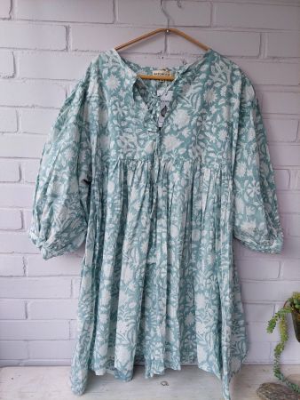 Mini Dress  – Hand Block Print