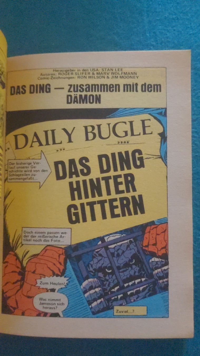 Fumetti: Die Fantastischen Vier Comic Taschenbuch Nr. 4 Marvel Condor – Usato da Niederscherli venduto da Mon_Art 5