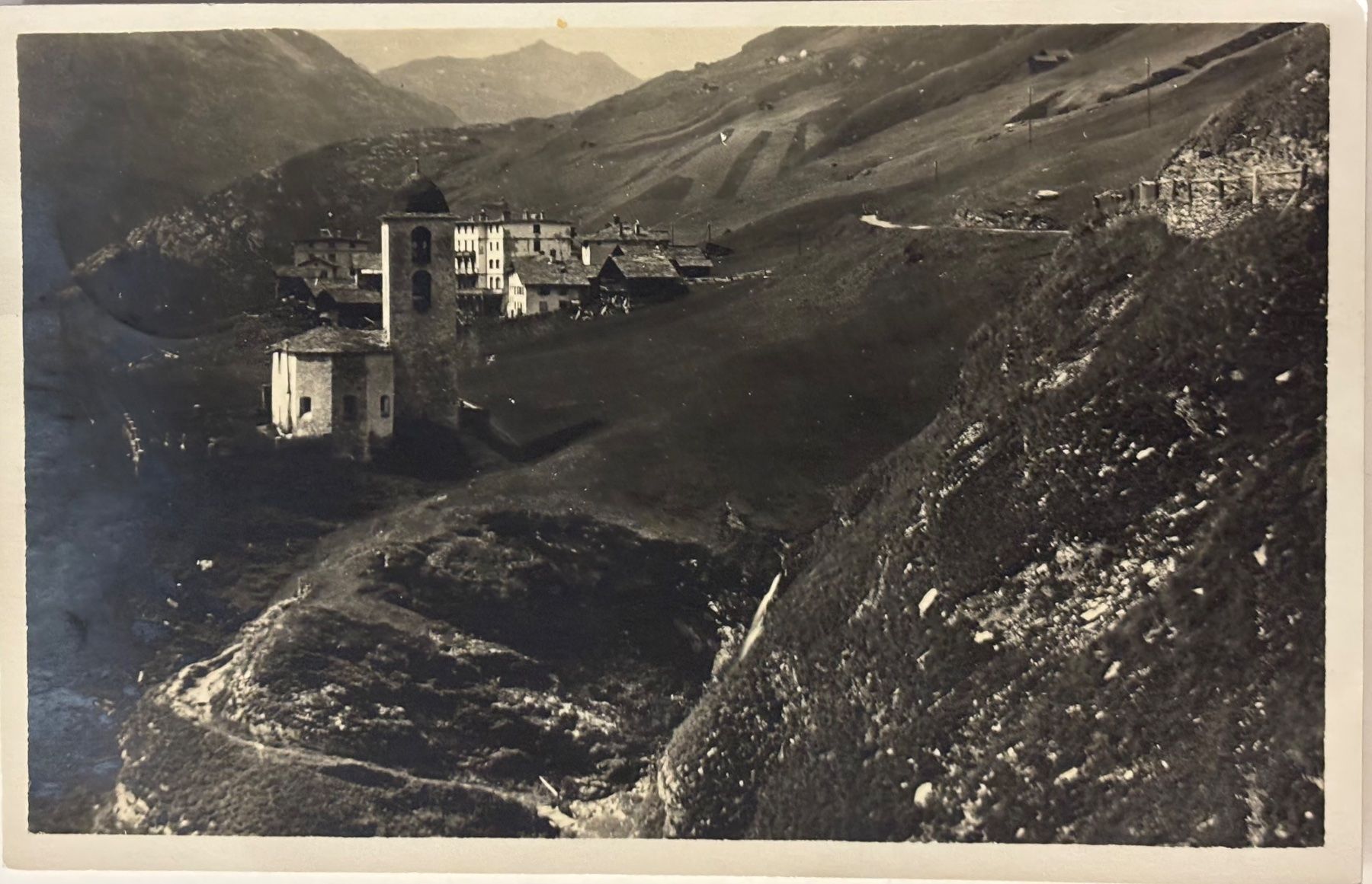 Cartoline postali: Avers-Cresta, Fotokarte, 1925 – Usato da Frauenfeld venduto da Merk52