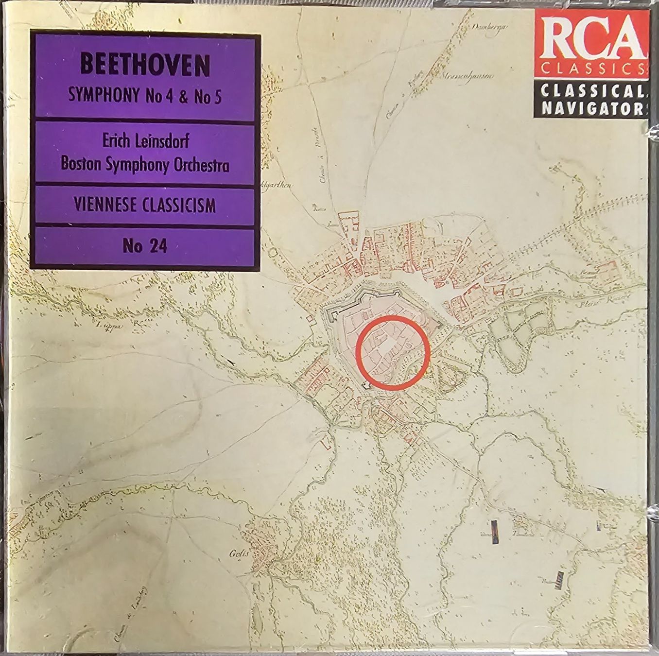 CD: Beethoven, Leinsdorf - Symphony No 4 & No 5 – Usato da Wahlen b. Laufen venduto da Cg10