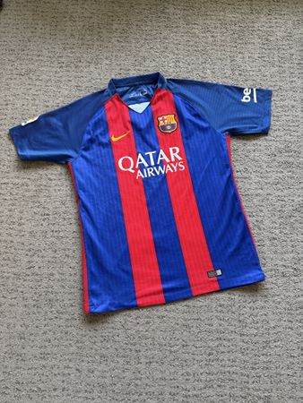 Maillot FC Barcelone Nike bleu et rouge taille L