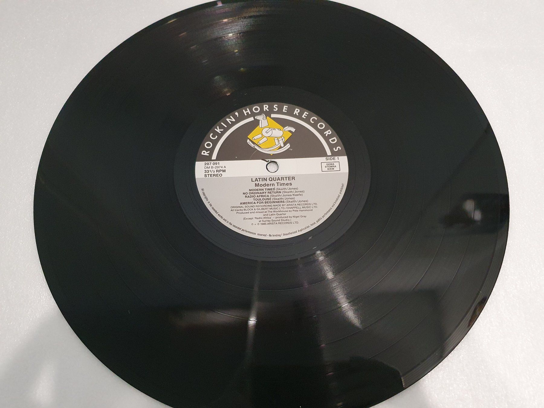 Dischi in vinile: Latin Quarter – Modern Times – Usato da Uster venduto da Vinyl-Leidenschaft 3