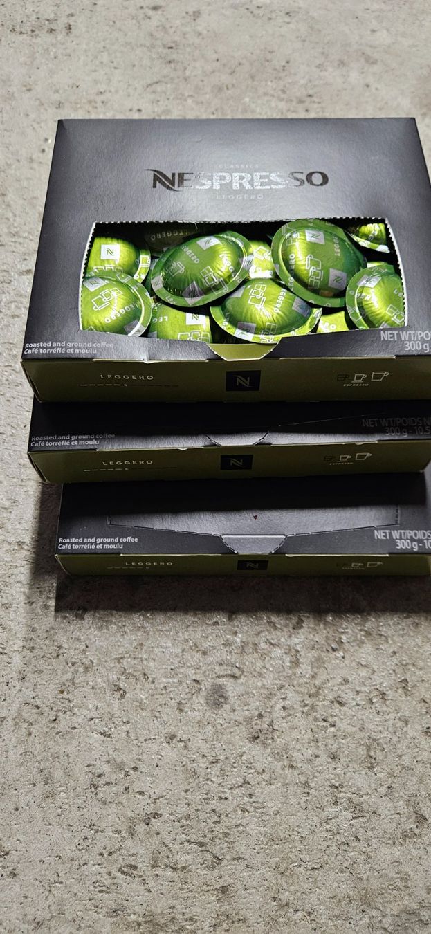 Nespresso Lebensmittel & Spezialitäten: Nespresso  Kapseln,  Finezzo – Neu und originalverpackt aus Baar von Vel...Baar45