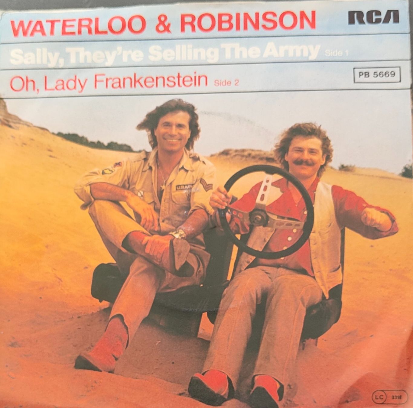 Dischi in vinile: Vinyl-Single Waterloo & Robinson - Sally, They're Seling The – Usato da Langenthal venduto da Modo39