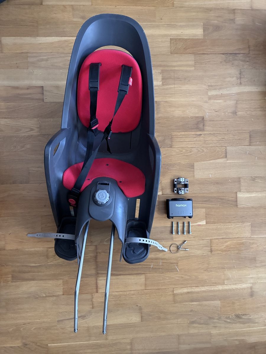 Hamax Pezzi di ricambio: Hamax Caress Fahrradsitz Caress abschliessbar – Usato da Meilen venduto da Thestageisyours