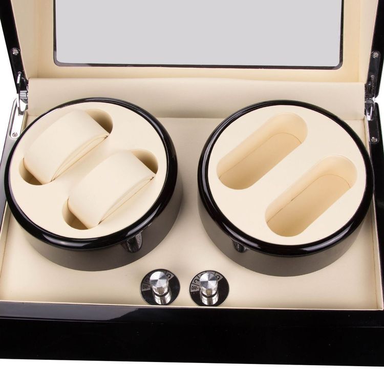 Scatole porta orologi: Uhrenbeweger Automatische 4 + 0 Uhren – Nuovo (secondo la descrizione) da Thun venduto da thunshop 4