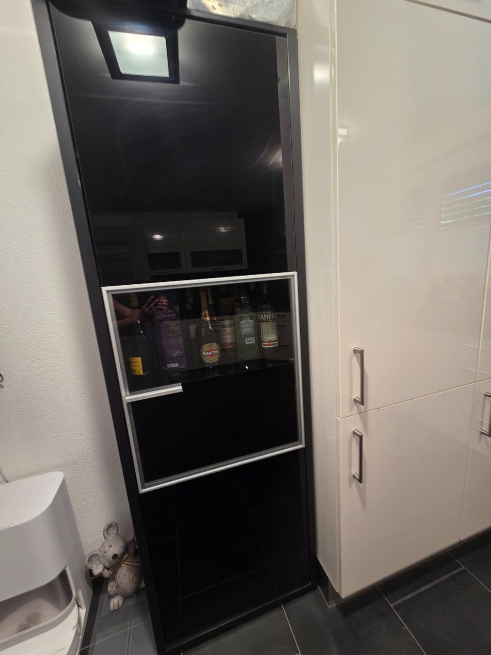 Vitrinen: Vitrine schwarz hochglanz – Gebraucht aus Erlinsbach SO von san_g2vj