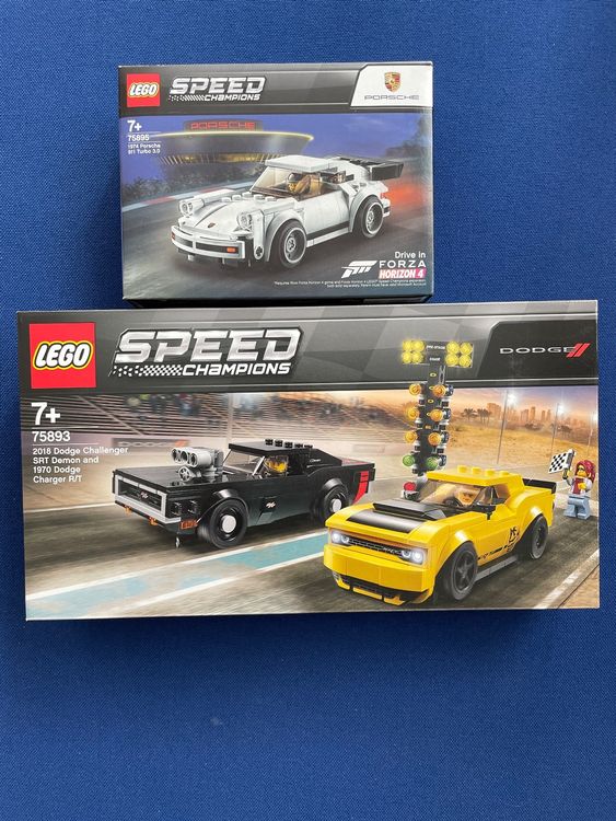 Lego Speed Champions NEU/OVP 75895 + 75893 Porsche / Dodge | Kaufen auf Ricardo