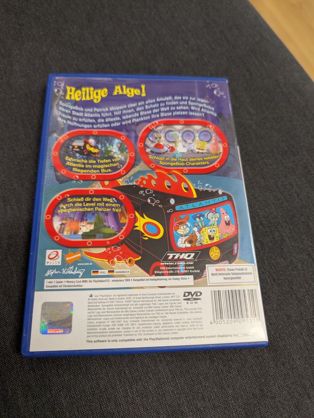 Giochi: Spongebob Atlantisches Abenteuer Sony playstation 2 – Usato da Giubiasco venduto da Ticinerd 1