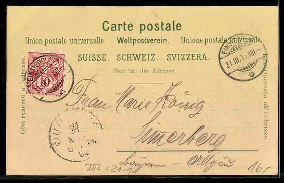 Cartes postales: Einsiedeln, Kloster Maria Einsiedel mit  – D'occasion à Berlin par bartko-reher 1