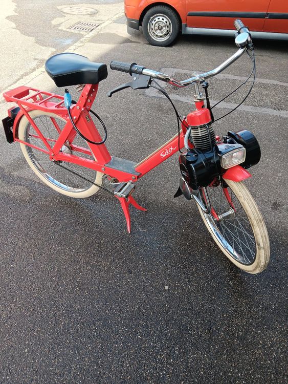 Solex Ciclomotori: Rotes  Velosolex 3800 zu verkaufen ab MFK 8.2024 – Usato da Büsserach venduto da Schrotti19548 7