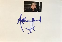 Anthony Head Autogramm signiert Karte m. Bild 10x15cm