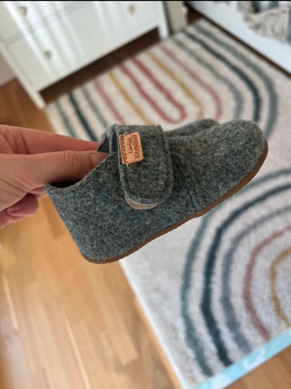 Scarpe per ragazzi: Living Kitzbühel Wool Hausschuhe - Size 20 – Nuovo (secondo la descrizione) da Basel venduto da Pikachuu 4