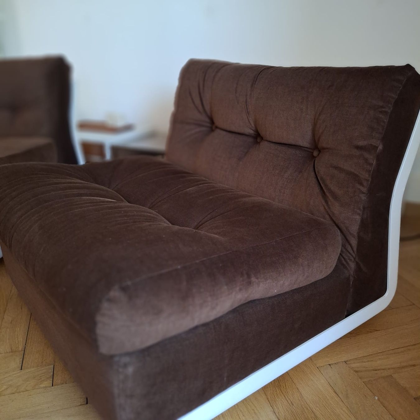 Sessel: Fauteuil Amanta modulaire C&B Mario Bellini, chauffeuse – Gebraucht aus Neuchâtel von Rochawood.rw 4
