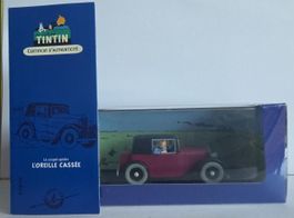 Tintin N°13 Coupé-Spider Oreille cassée 1/43 Sous Blister