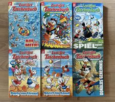 6 x Walt Disney Lustiges Taschenbuch