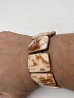 Holz Armband, vintage, dehnbar, Holzoptik, Top Zustand