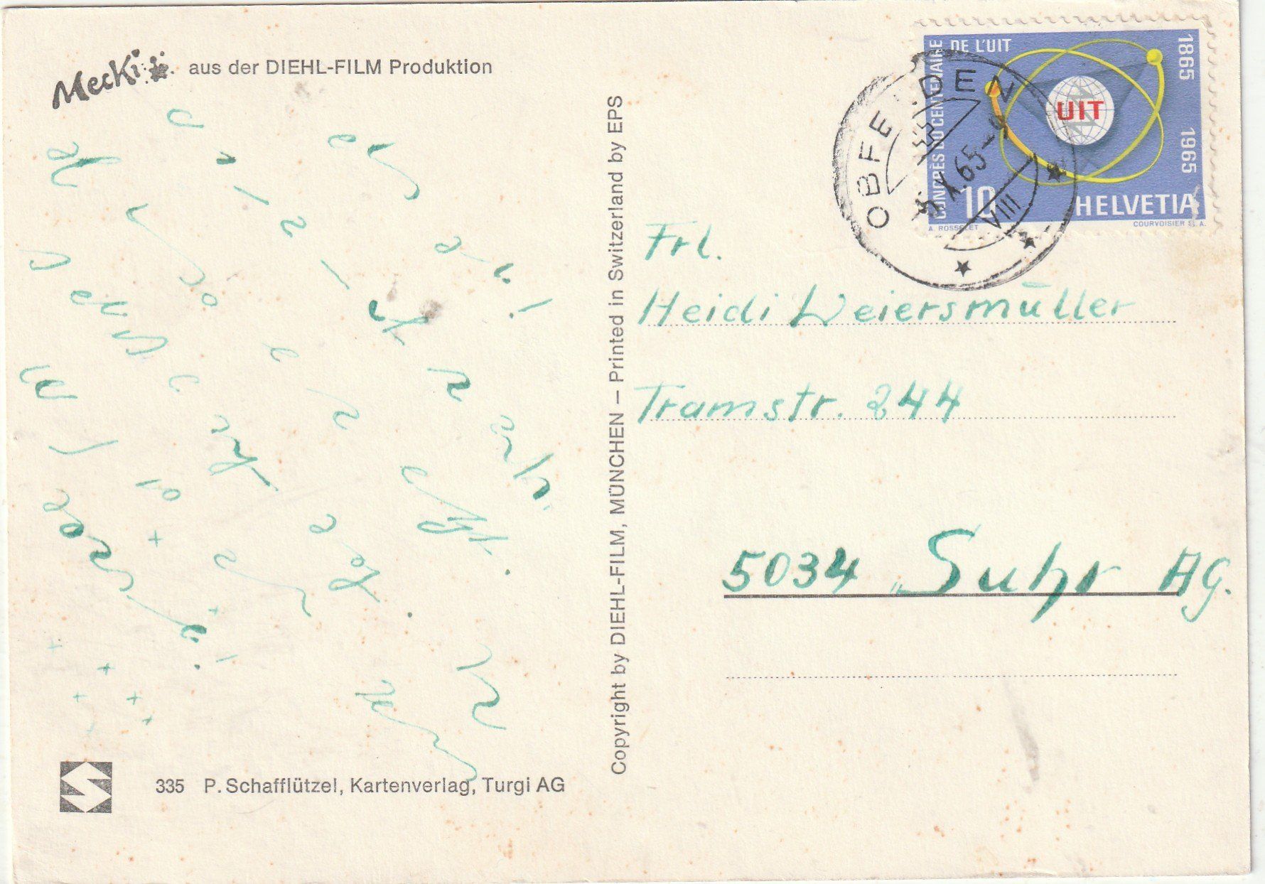 Cartes postales: Mecki karte – D'occasion à Lumbrein par made02 1