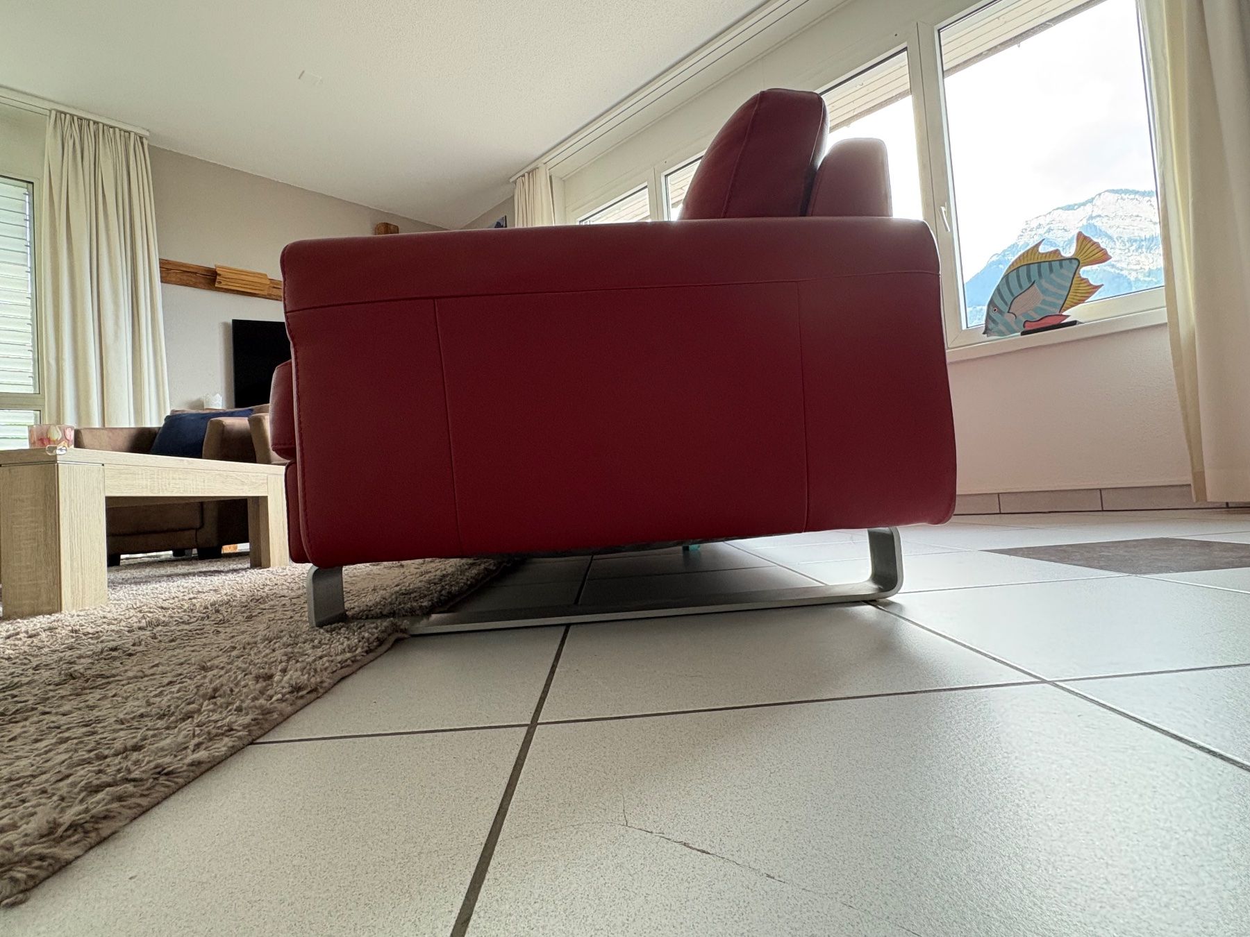 Sofas: 2 Ledersofa 3-sitzer – D'occasion à Mels par Bezemer 2