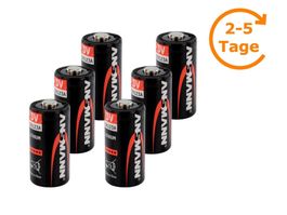 Batterie Lithium CR123A 6x, Ansmann