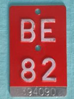 Velonummer BE 82