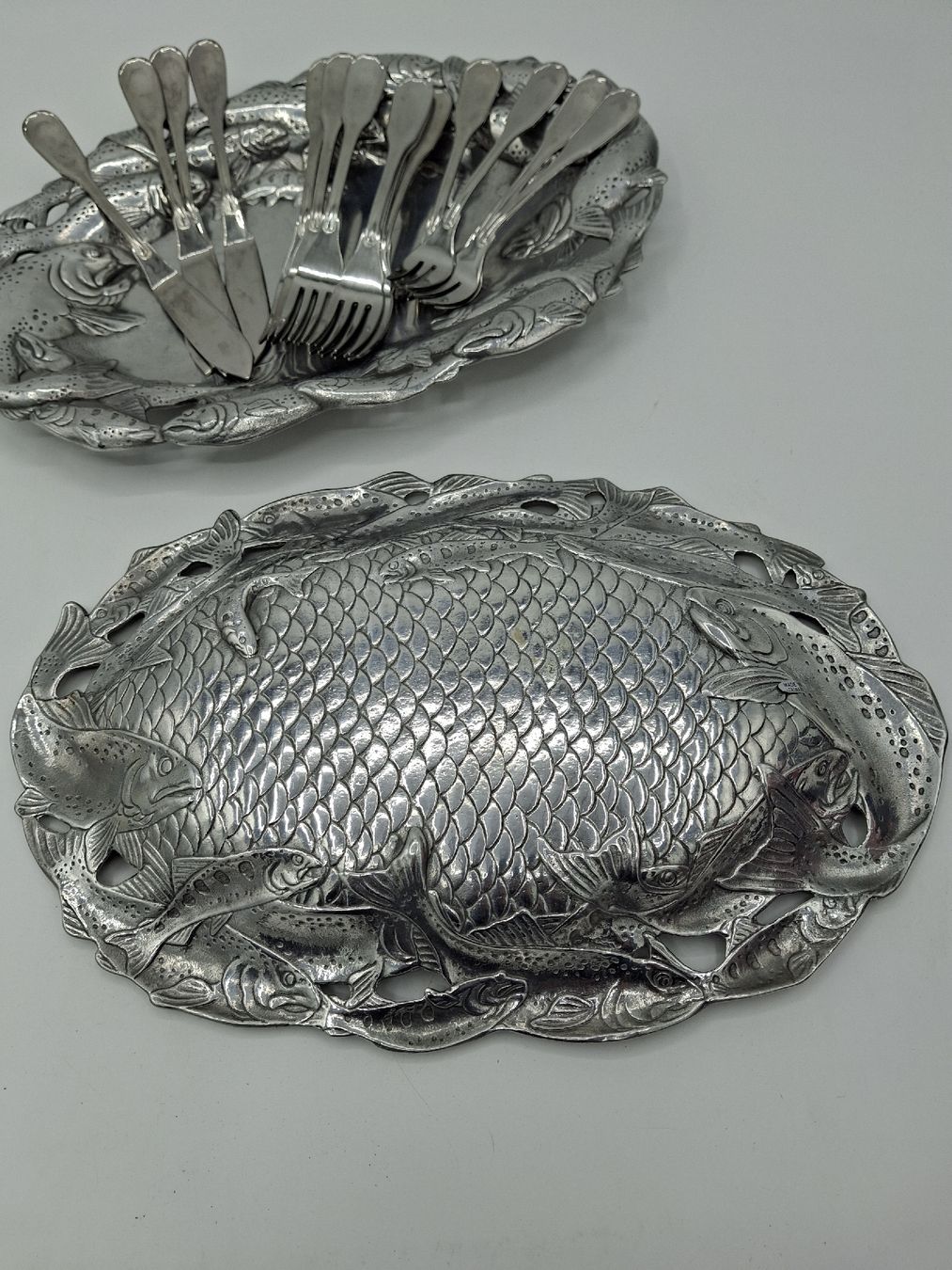 Piatti di portata: Plat a poisson avec couvert  – Usato da Le Lignon venduto da vanessatrolliet 3