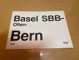 SBB Kursanzeiger Basel-Olten-Bern🚂