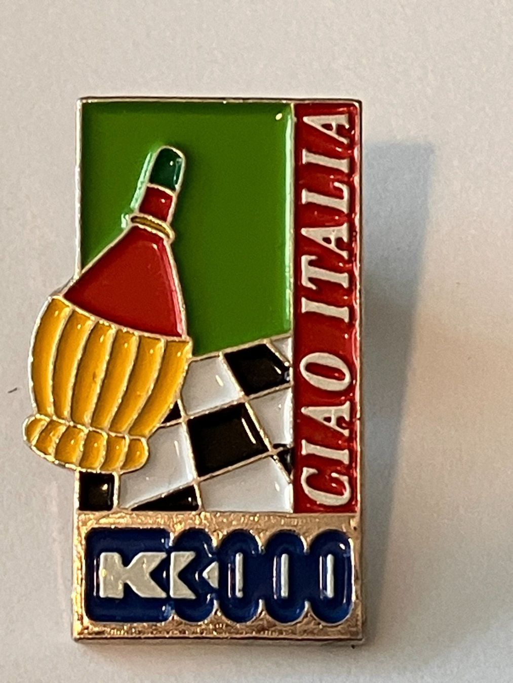 Placchette & Badge: 1 Pin K3000 Ciao Italia – Usato da Basel venduto da djwwpp