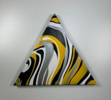 Acryl-Flüssigmalerei, Dreieck