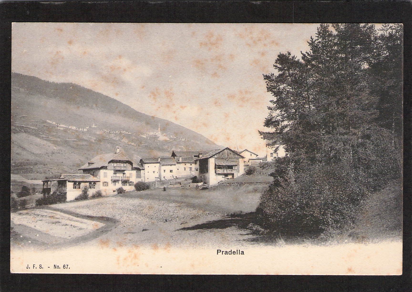 Cartoline postali: Pradella GR bei Schuls – Usato da Reichenburg venduto da Pipo-67