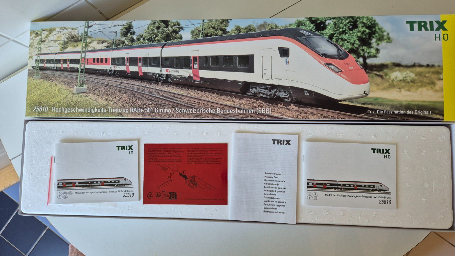 Trix Modellini di ferrovie: RABe 501 Giruno – Nuovo e nell'imballaggio originale da Bellevue venduto da 181045 2