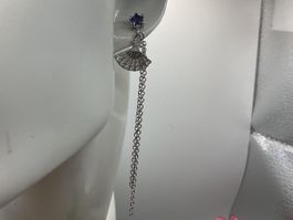 Sehr attraktive, leichte Ohrstecker in Sterlingsilber