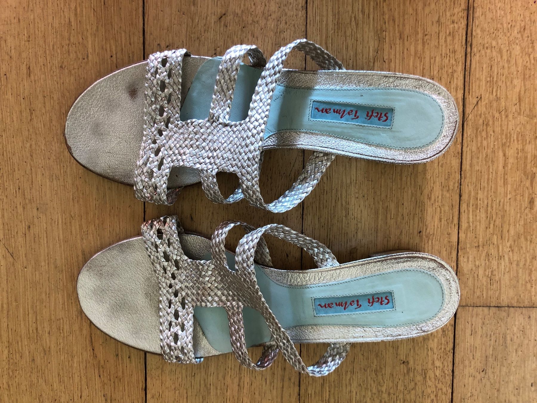 Stefi Talman Scarpe da donna: STEFI TALMAN Silber Echtleder! WUNDERSCHÖN! Gr 39.5 – Usato da Bern venduto da Etzy 2