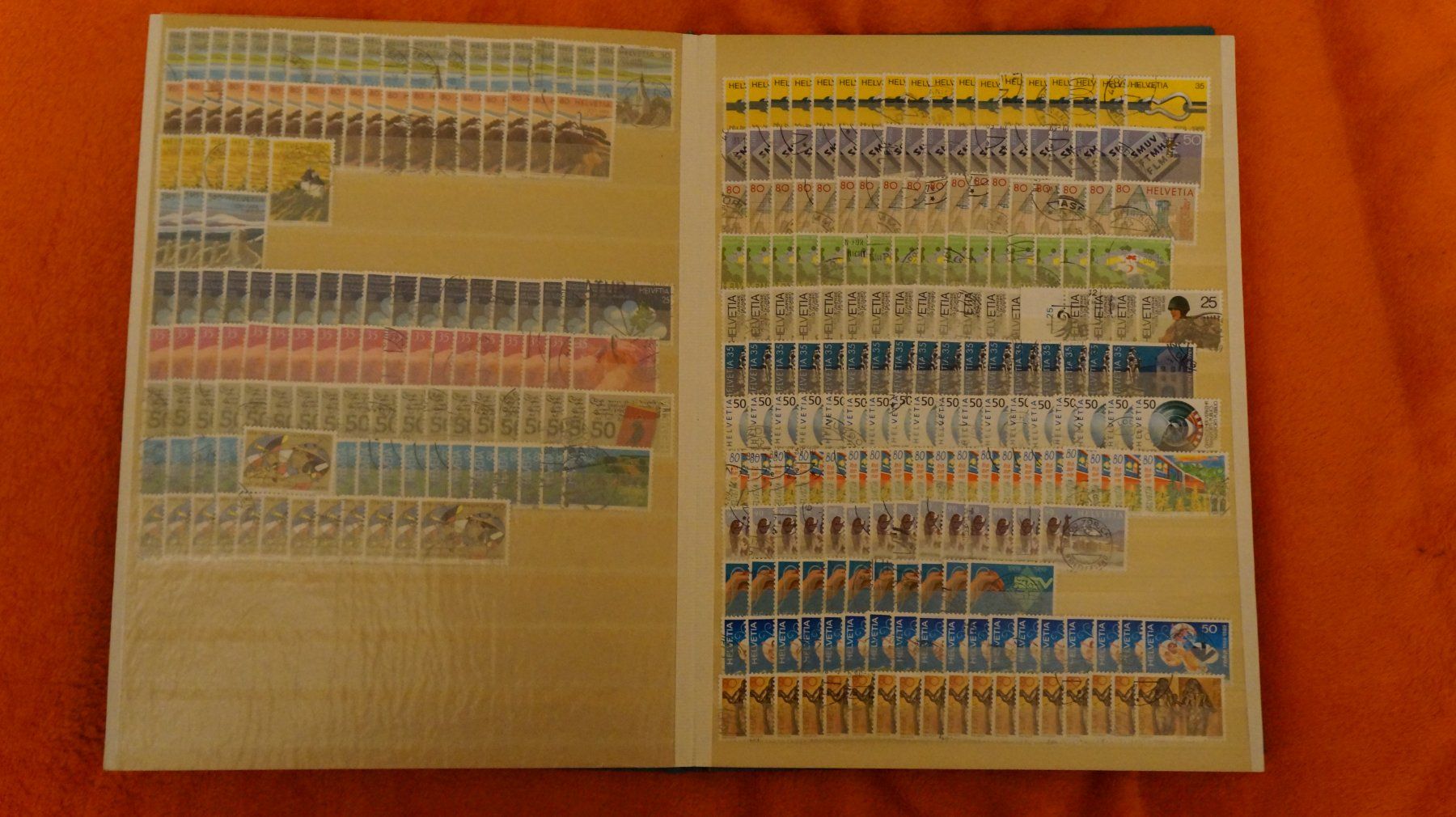 Alle Briefmarken: Album Werbemarken – Gebraucht aus Sulgen von Kengi0 8