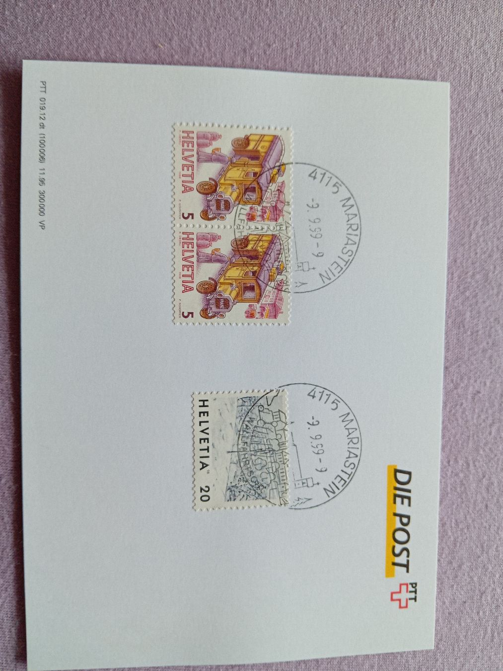 Alle Briefmarken: Briefmarken, gest. am 9.9.1999 – Neu (gemäss Beschreibung) aus Witterswil von hele04 2