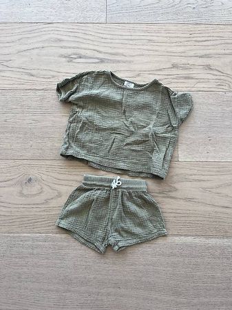 Musselin Sommer set von The simple folk Gr. 86/92