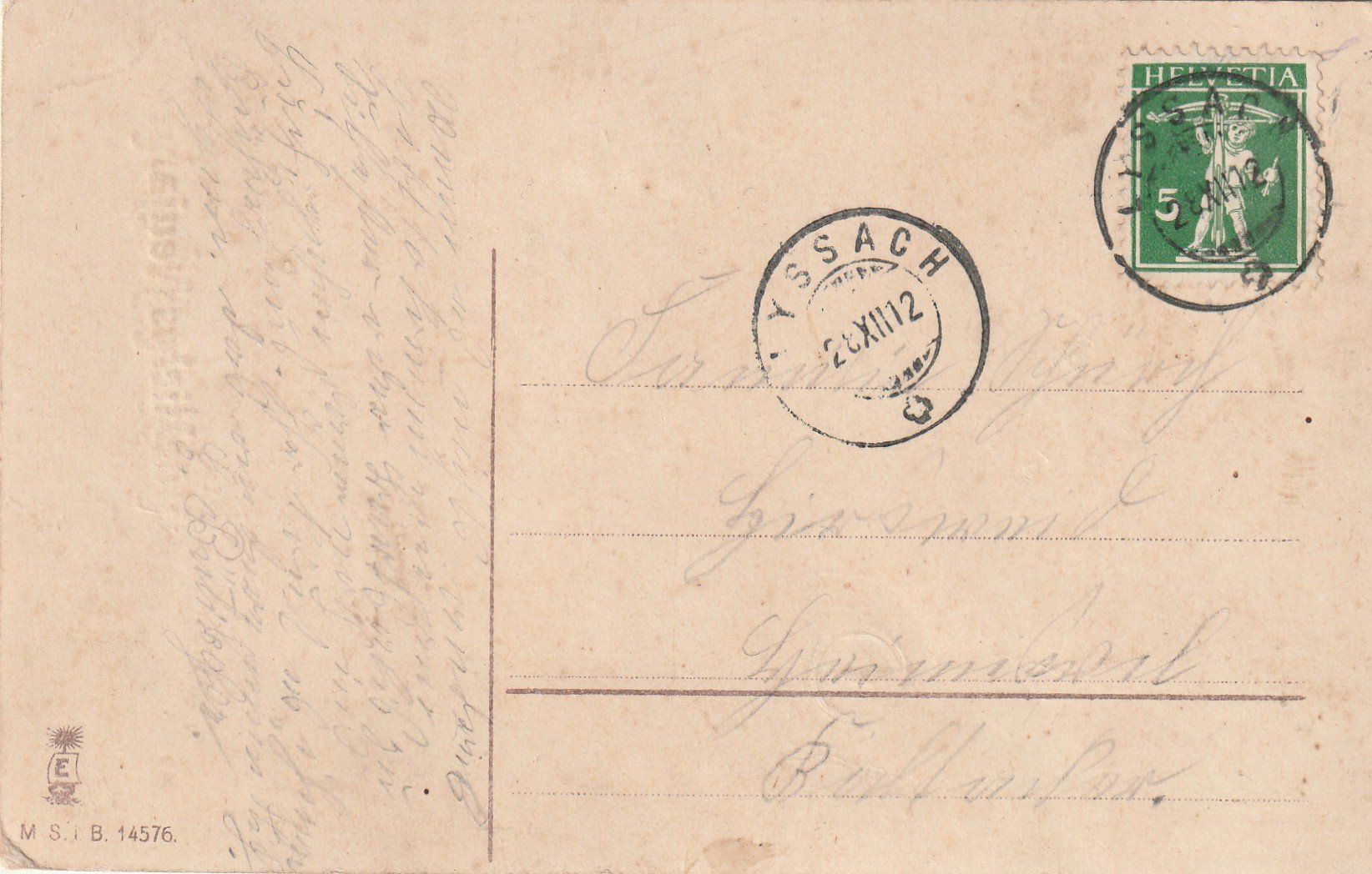 Cartoline postali: Glückliches Neujahr mit Zeppelin – Usato da Rorschacherberg venduto da fratovi2 1