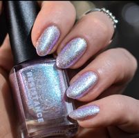 Resistance Polish - Silver/Lila/Rosa Holo Nagellack