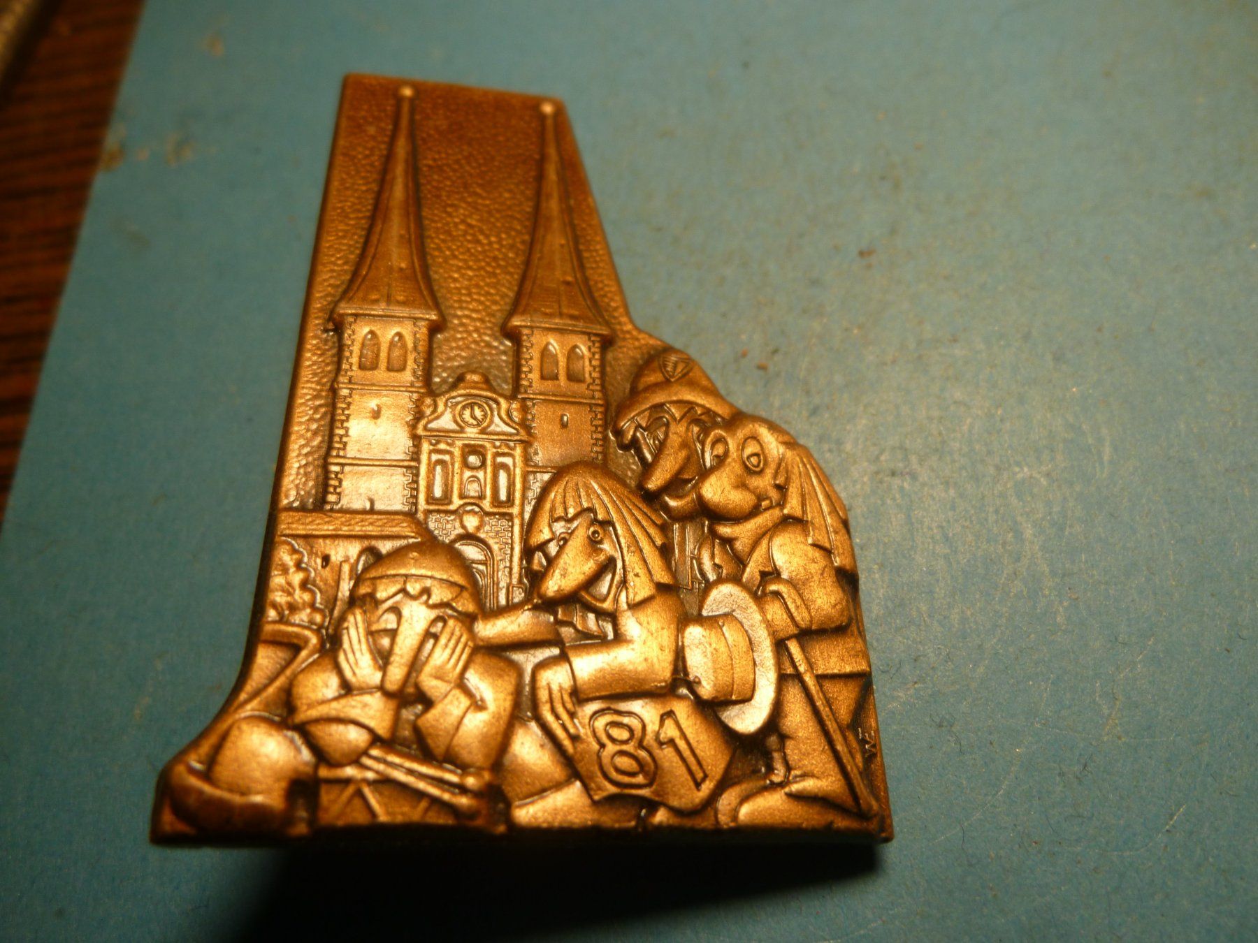 Placchette & Badge: LUZERN 1981 BRONZE – Usato da Ried (Muotathal) venduto da Mandarin02
